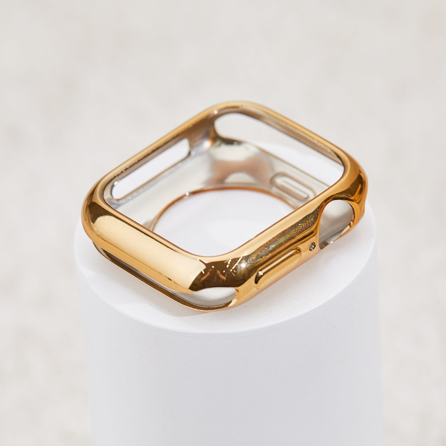 Écrin Doré – Coque TPU Souple pour Apple Watch