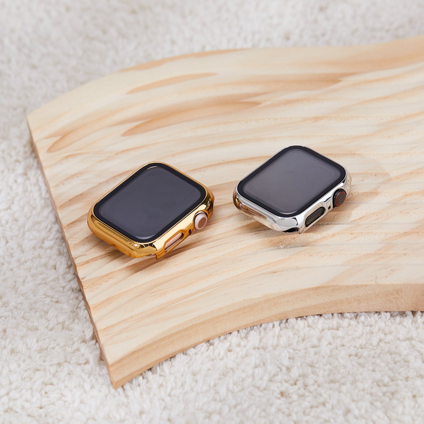 Écrin Prestige – Coque Brillante pour Apple Watch
