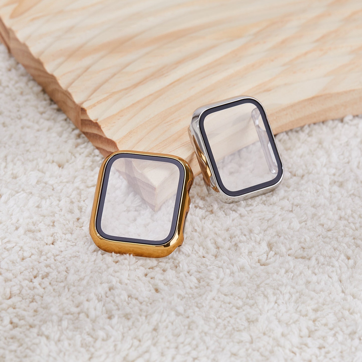 Écrin Prestige – Coque Brillante pour Apple Watch