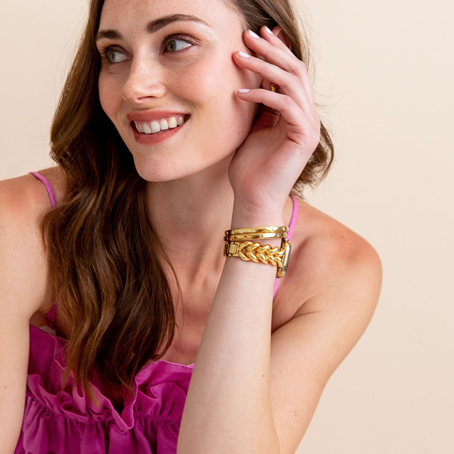 Bracelet Vendôme – Acier Inoxydable pour Apple Watch