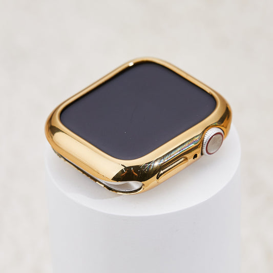 Écrin Doré – Coque TPU Souple pour Apple Watch