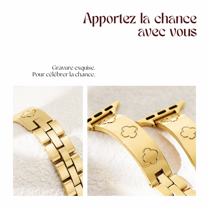 Bracelet Triomphe – Édition Clover pour Apple Watch