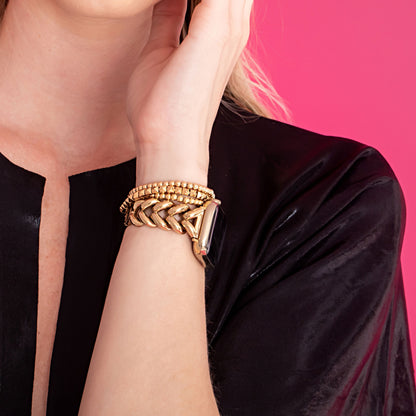 Bracelet Vendôme – Acier Inoxydable pour Apple Watch