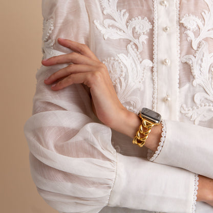 Bracelet Vendôme – Acier Inoxydable pour Apple Watch